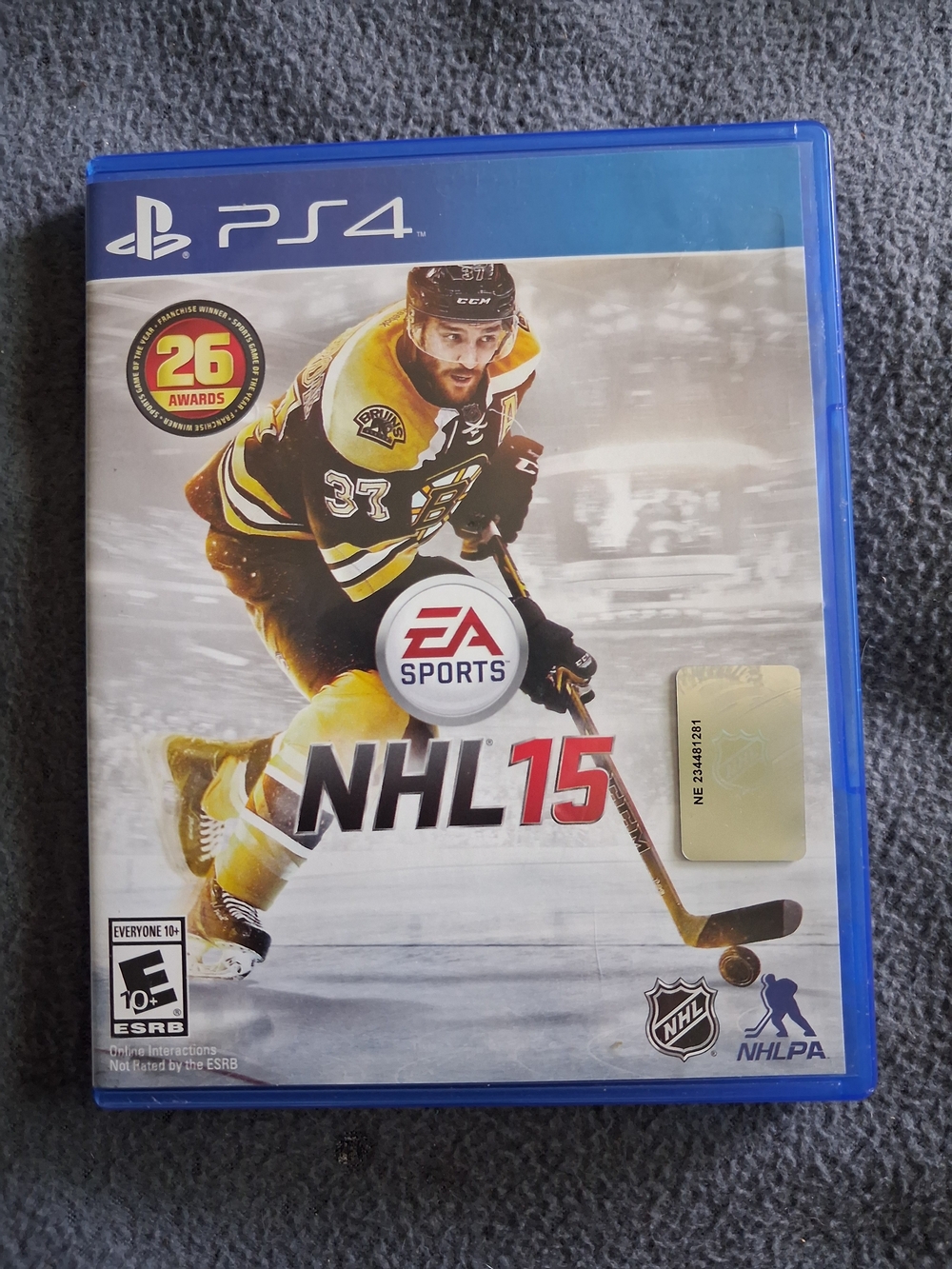 NHL 15 (PS4) - Blue Case
